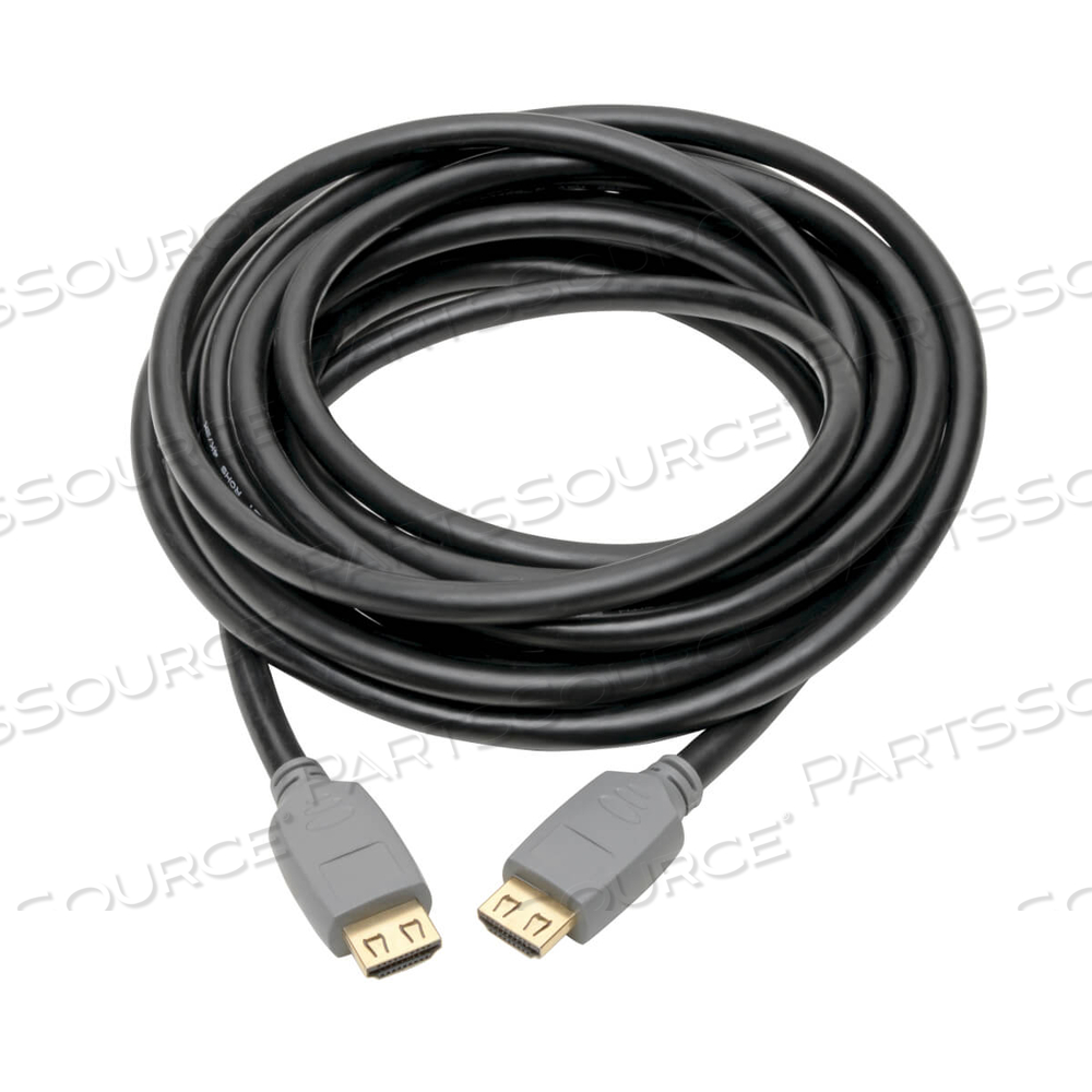 HIGH SPEED HDMI 2.0A CABLE, BLACK, MALE, MALE, 15 FT by Tripp Lite