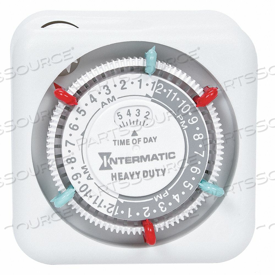 TIMER MECHANICAL 120V 15A PLUG IN by Intermatic