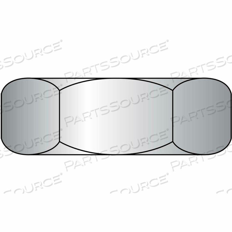 NYLON INSERT LOCK NUT - M5 X 0.8 - STEEL - ZINC CR+3 - UNC - CLASS 8 - DIN 985 - 100 PK - BBI by Brighton Best