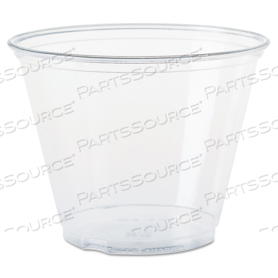 ULTRA CLEAR PET CUPS, 9 OZ, SQUAT, 50/BAG by Solo
