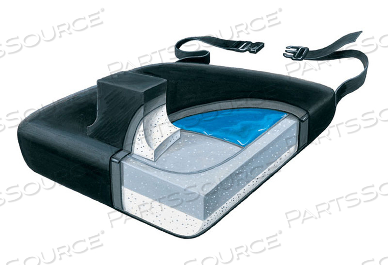 LEG ABDUCTOR 18" GEL-FOAM VINYL CUSHION W/LSI COVER by Skil-Care Corporation