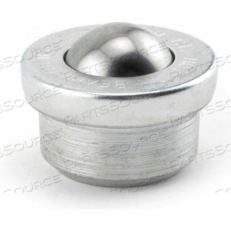 HUDSON BEARINGS 1" ALL STAINLESS STEEL MACHINED DROP-IN BALL TRANSFER 