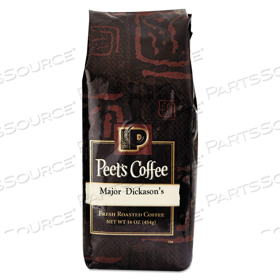 BULK COFFEE, MAJOR DICKASON'S BLEND, GROUND, 1 LB BAG by Peet's Coffee & Tea BULK COFFEE, MAJOR DICKASON'S BLEND, GROUND, 1 LB BAG by Peet's Coffee & Tea