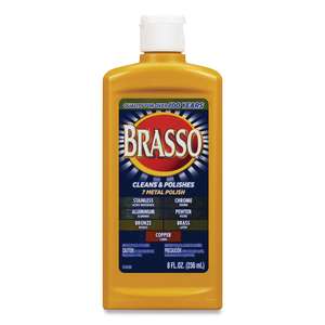 METAL SURFACE POLISH, 8 OZ BOTTLE by Brasso