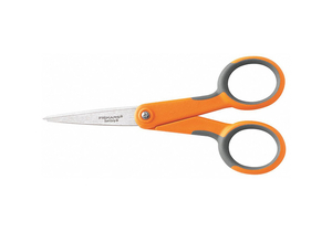 SCISSORS 5 IN L ORANGE/GRAY AMBIDEXTROUS by Fiskars