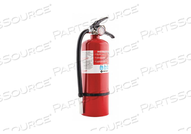 FIRE EXTINGUISHER RECHARGABLE 3A 40B C by First Alert FIRE EXTINGUISHER RECHARGABLE 3A 40B C by First Alert