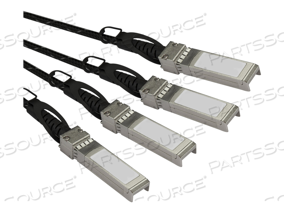 - 100% MSA UNCODED COMPATIBLE 1M DIRECT ATTACHED CABLE - 40 GBPS PASSIVE TWINAX by StarTech.com Ltd.