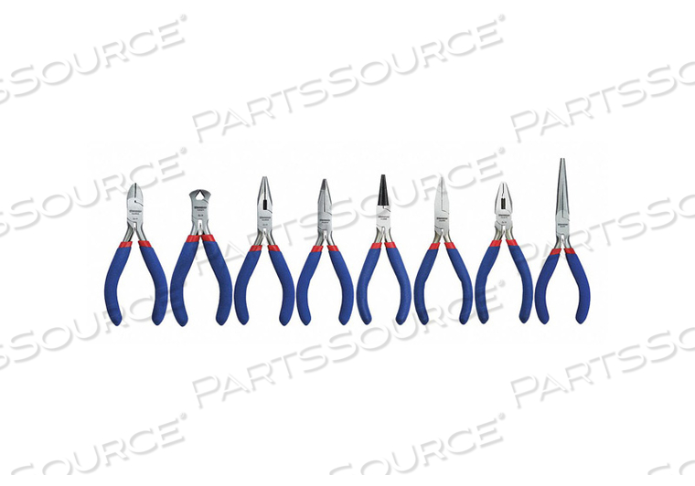 PLIER SET DIPPED 8 PCS by Westward
