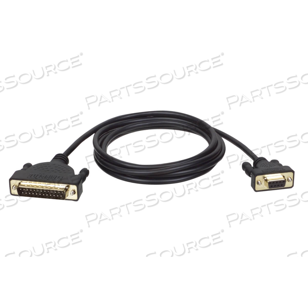 6FT AT SERIAL MODEM CABLE GOLD CONNECTORS DB25M TO DB9F M/F 6' by Tripp Lite 6FT AT SERIAL MODEM CABLE GOLD CONNECTORS DB25M TO DB9F M/F 6' by Tripp Lite