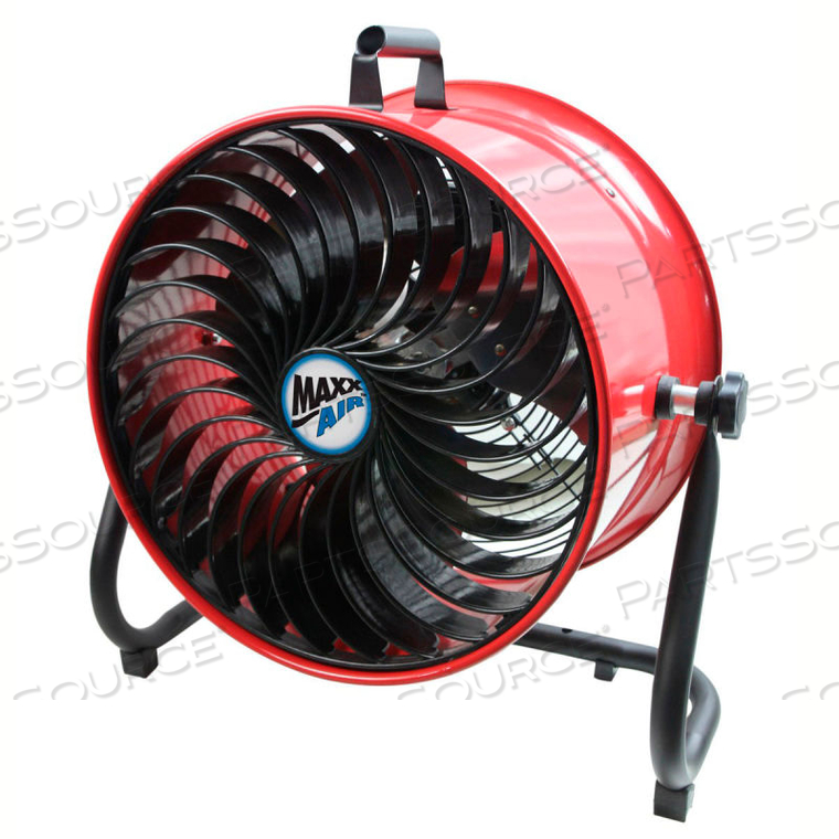 TURBO FLOOR FAN WITH STEEL SHROUD 