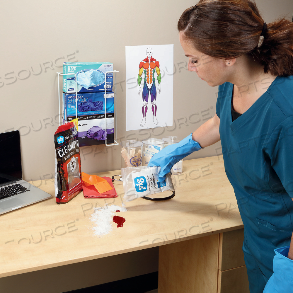 PIG BLOOD, VOMIT & URINE CLEANUP KIT by New Pig Corporation PIG BLOOD, VOMIT & URINE CLEANUP KIT by New Pig Corporation