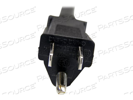 8FT (2.4M) UNIVERSAL POWER CORD W/ NEMA 5-15P AND IEC 60320 C15 CONNECTORS, 125V by StarTech.com Ltd.