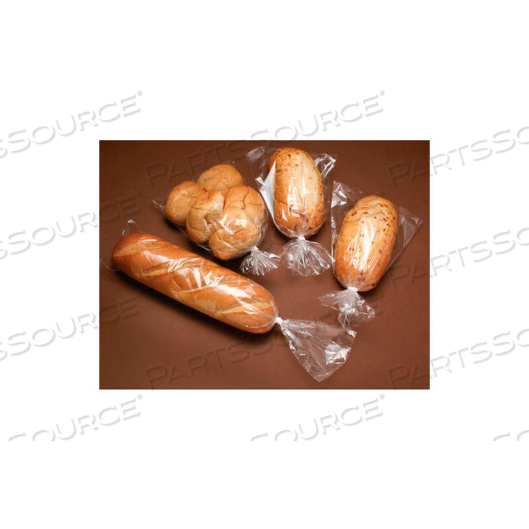 LOW DENSITY GUSSET BAG, 1 MIL, 5" X 5" X 30", CLEAR, PKG QTY 1000 by Elkay Plastics