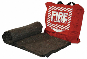 FIRE BLANKET WOOL NYLON POUCH 62 X80 by Pac-Kit FIRE BLANKET WOOL NYLON POUCH 62 X80 by Pac-Kit