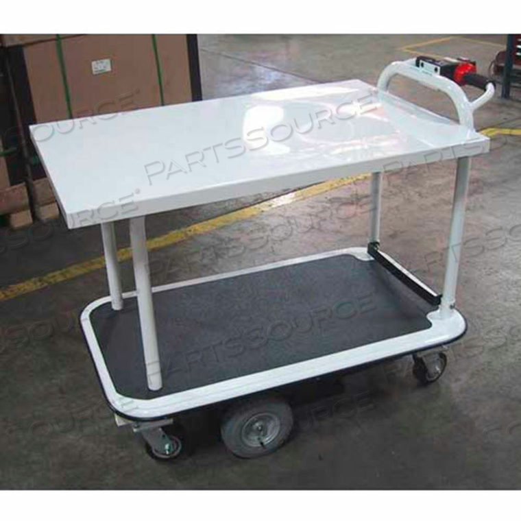 MOTORIZED PLATFORM TRUCK - 1500 LB. CAP. - 61" X 26" by Electro Kinetic Technologies, LLC MOTORIZED PLATFORM TRUCK - 1500 LB. CAP. - 61" X 26" by Electro Kinetic Technologies, LLC