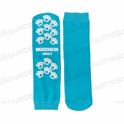 TERRIES™ ADULT SLIPPER SOCKS, LARGE (48 PER CASE) by McKesson