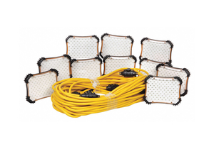 TEMP JOB SITE LIGHT STRINGER 120V 6.6W by CEP TEMP JOB SITE LIGHT STRINGER 120V 6.6W by CEP