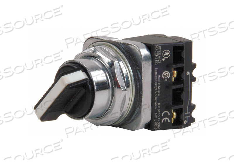 NON-ILLUM SELECTOR SWITCH CAM A 2P 30MM by Siemens NON-ILLUM SELECTOR SWITCH CAM A 2P 30MM by Siemens