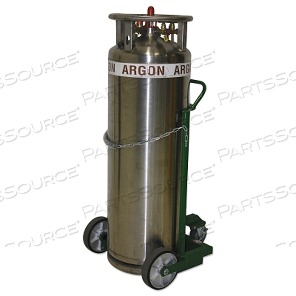 INDUSTRIAL SERIES CART, HOLDS 1 CYLINDER, 10 IN PHENOLIC/SOFT RUBBER WHEELS by Saftcart INDUSTRIAL SERIES CART, HOLDS 1 CYLINDER, 10 IN PHENOLIC/SOFT RUBBER WHEELS by Saftcart