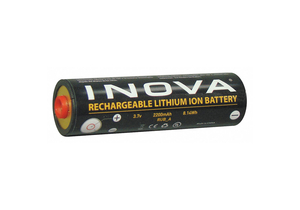 BATTERY RECHARGEABLE, 18650, LITHIUM ION, 3.6V, 2600 MAH by Inova