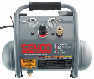 FINISH/TRIM AIR COMPRESSOR 1 GAL 1/2 HP by Senco