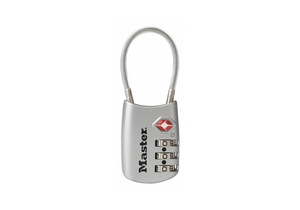 COMBINATION PADLOCK 1 2/3 IN OVAL SILVER by Master Lock COMBINATION PADLOCK 1 2/3 IN OVAL SILVER by Master Lock