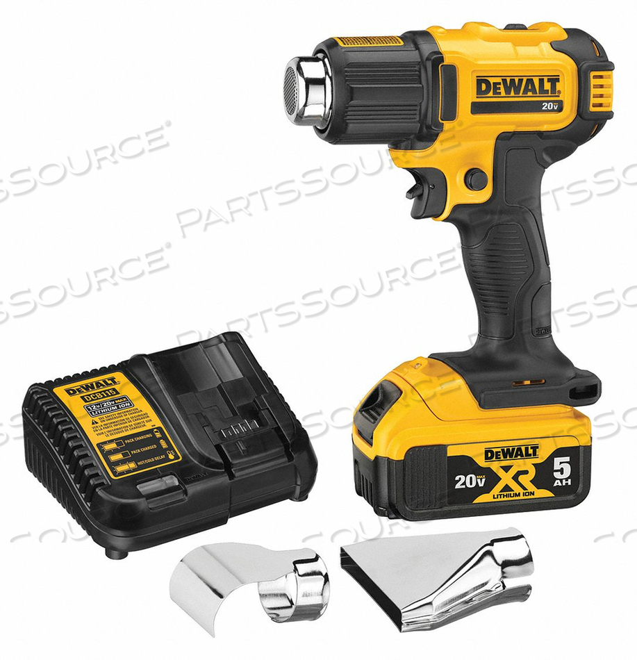 HEAT GUN KIT CORDLESS PISTOL HANDLE by DeWalt HEAT GUN KIT CORDLESS PISTOL HANDLE by DeWalt