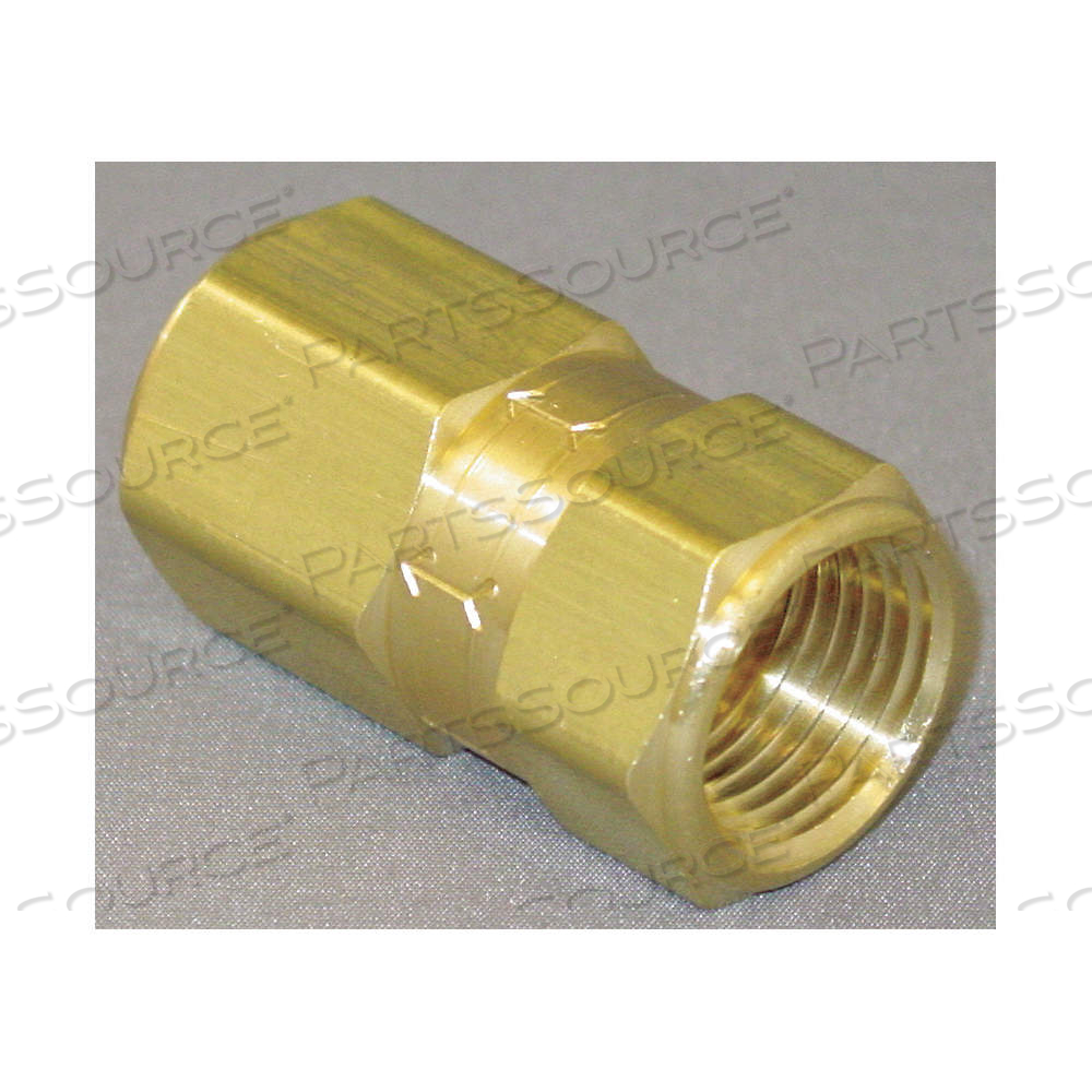 POPPET SPRING CHECK VALVE, POPPET, INLINE VALVE BODY, 1/2 IN PIPE SIZE, FNPT X FNPT by Approved Vendor POPPET SPRING CHECK VALVE, POPPET, INLINE VALVE BODY, 1/2 IN PIPE SIZE, FNPT X FNPT by Approved Vendor