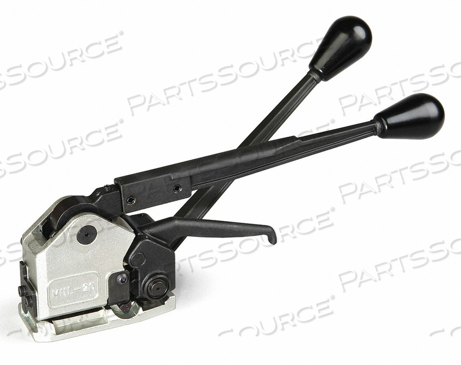 HEAVY DUTY ADJUSTABLE SEALLESS COMBINATION TOOL FOR STEEL STRAPPING, SET FOR 5/8" by Teknika HEAVY DUTY ADJUSTABLE SEALLESS COMBINATION TOOL FOR STEEL STRAPPING, SET FOR 5/8" by Teknika