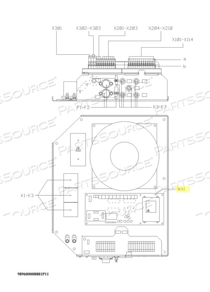 SWITCH ON/OFF-1 BOARD by Philips Healthcare