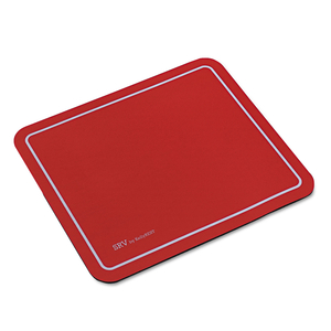 OPTICAL MOUSE PAD, 9 X 7.75, RED by Kelly Computer Supply Company