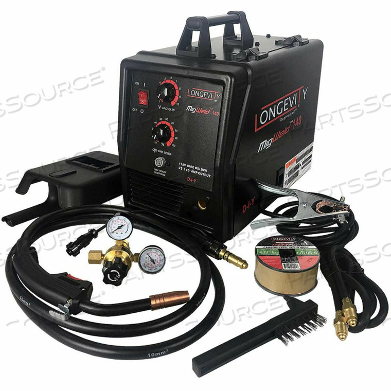 MIGWELD 140 FLUX-CORE MIG WELDER - 140A 