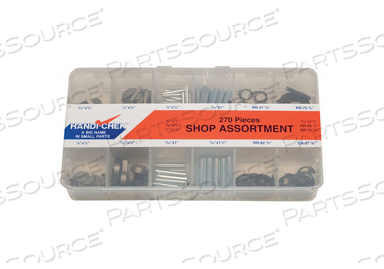 SHOP KIT ASST 4 ITEMS 270 PC 18 SZ by ITW