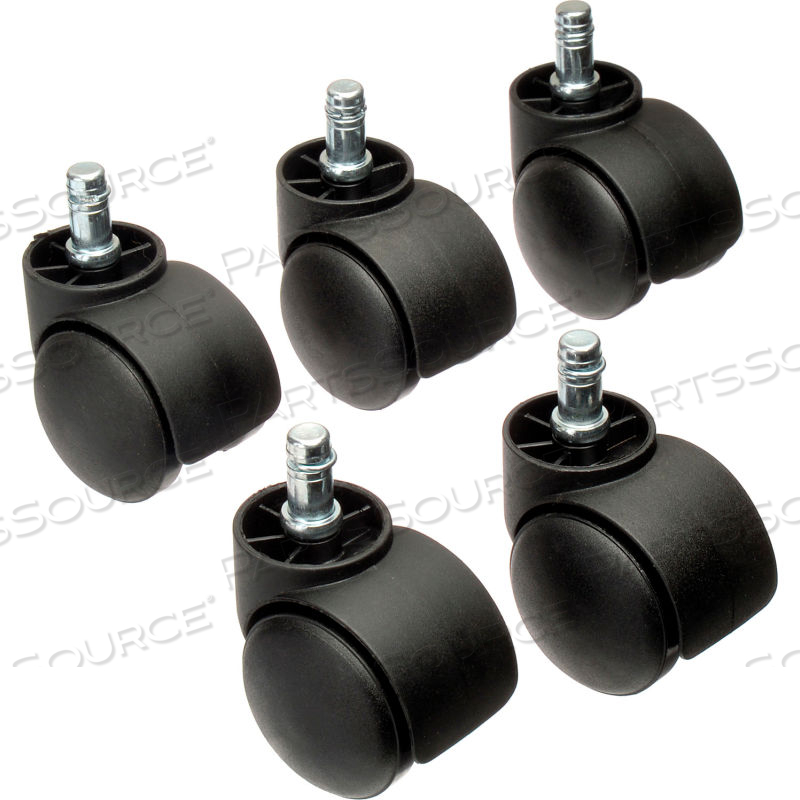INTERION 50MM CASTERS W/BARREL, 5 PER SET by Approved Vendor