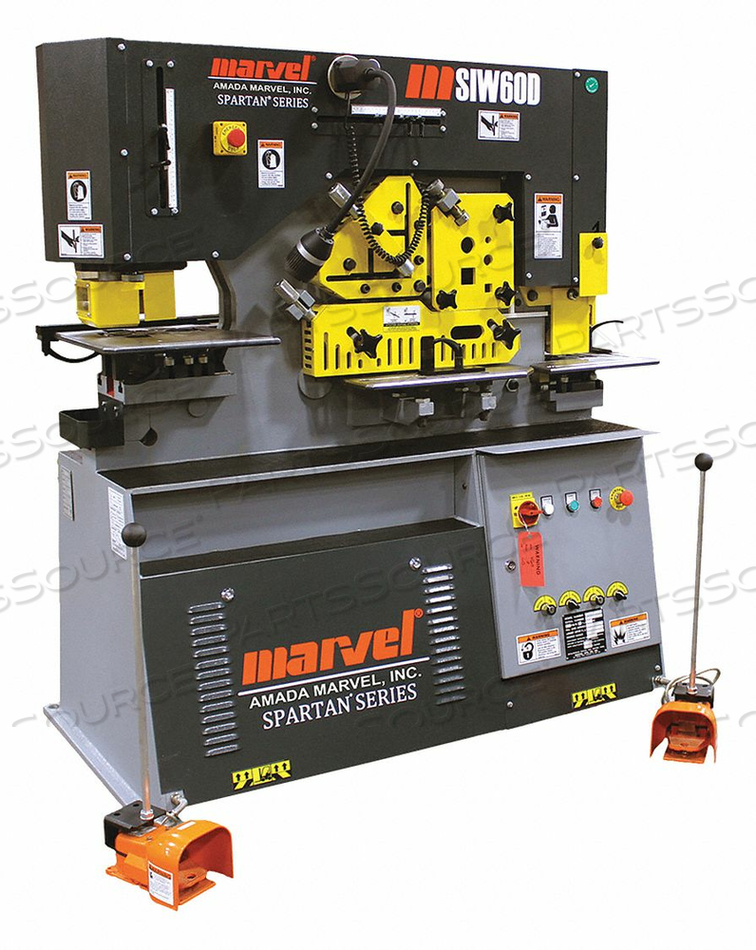 HYDRAULIC IRONWORKER 50 TONS MAX FORCE by Marvel