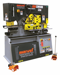 HYDRAULIC IRONWORKER 50 TONS MAX FORCE by Marvel