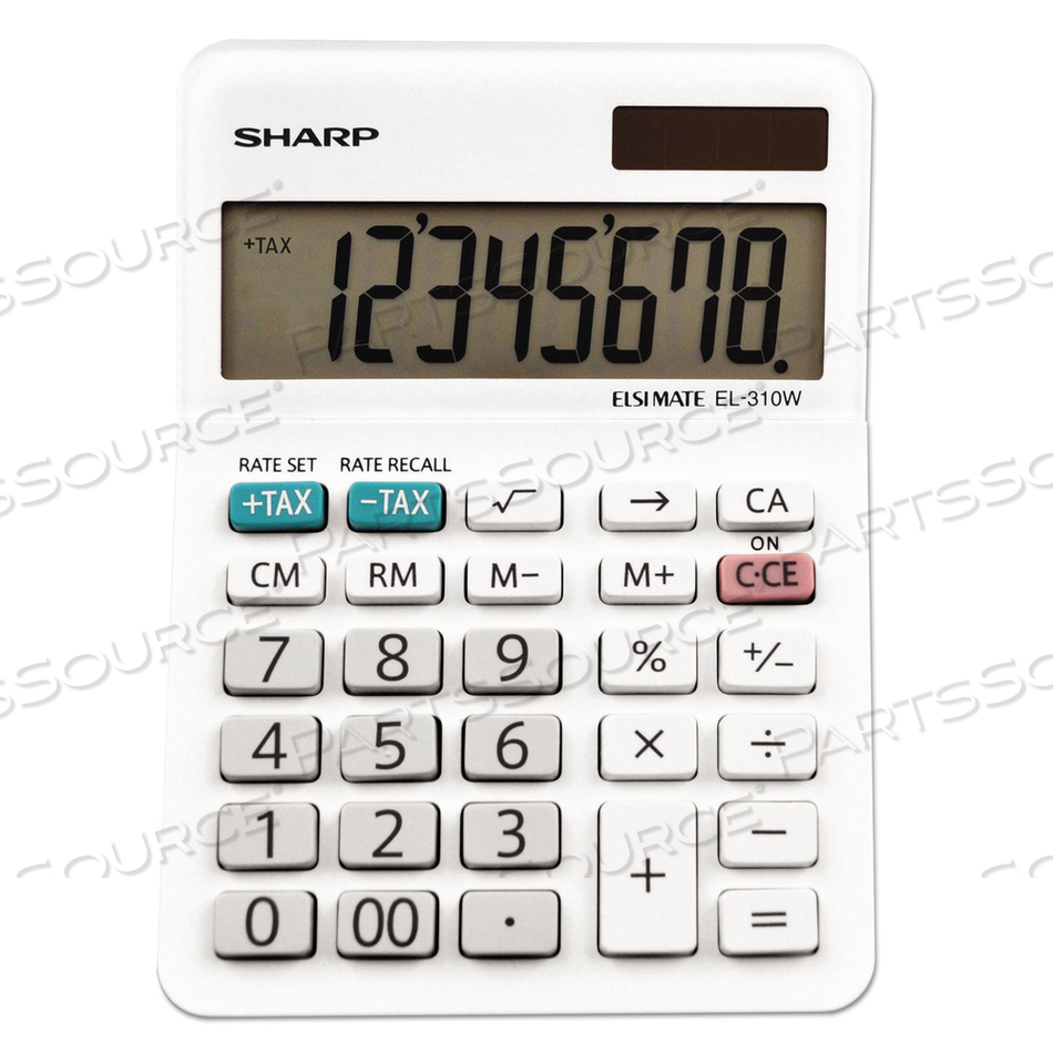 EL-310WB MINI DESKTOP CALCULATOR, 8-DIGIT LCD by Sharp Electronics Corporation EL-310WB MINI DESKTOP CALCULATOR, 8-DIGIT LCD by Sharp Electronics Corporation