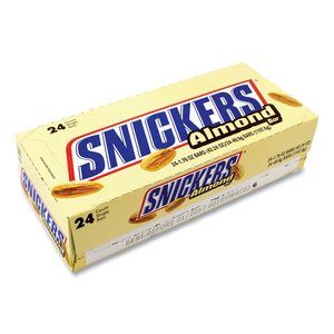 ALMOND BAR, 1.76 OZ BAR, 24 BARS/BOX by Snickers