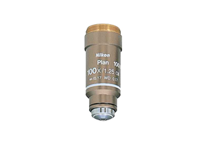 100X OIL CFI PLAN ACHROMAT OBJECTIVE FOR ECLIPSE E200/E400/E600/50/55 MICROSCOPE by Nikon Instruments 100X OIL CFI PLAN ACHROMAT OBJECTIVE FOR ECLIPSE E200/E400/E600/50/55 MICROSCOPE by Nikon Instruments