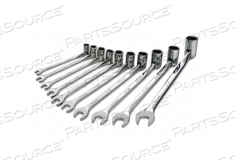 COMBO WRENCH SET FLEXIBLE 10-19MM 10 PC 