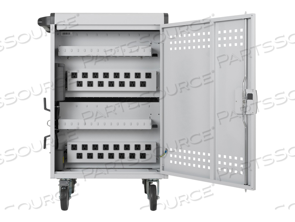 AC30 30-BAY SECURITY CHARGING CABINET, CABINET UNIT (CHARGE ONLY), FOR 30 TABLETS / NOTEBOOKS, LOCKABLE, STEEL, WHITE by Kensington Computer Products AC30 30-BAY SECURITY CHARGING CABINET, CABINET UNIT (CHARGE ONLY), FOR 30 TABLETS / NOTEBOOKS, LOCKABLE, STEEL, WHITE by Kensington Computer Products
