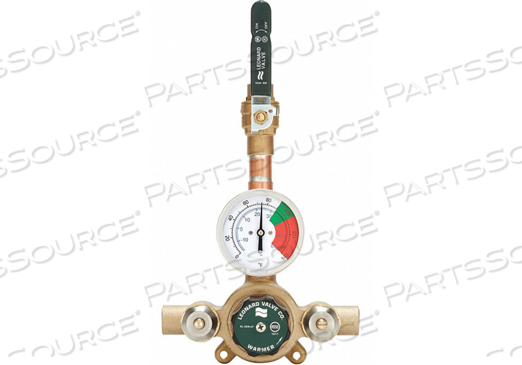 MIXING VALVE LEAD FREE BRONZE by Leonard Valve MIXING VALVE LEAD FREE BRONZE by Leonard Valve