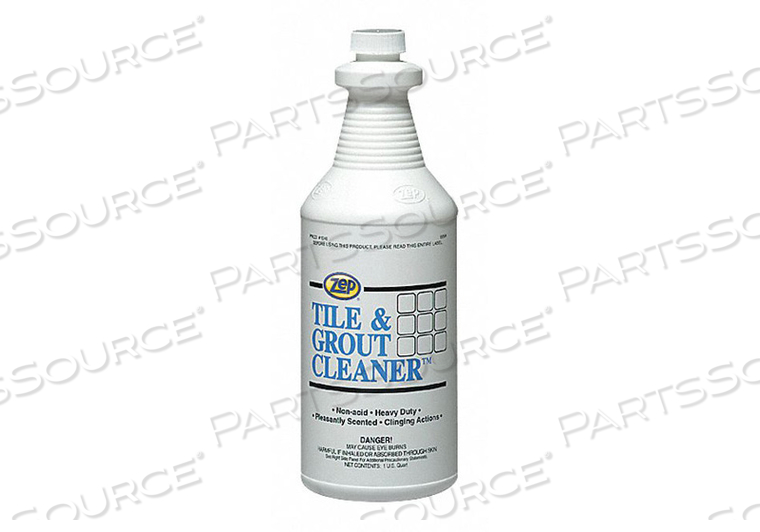 TILE AND GROUT CLEANER 1 QT. BOTTLE PK12 by Zep