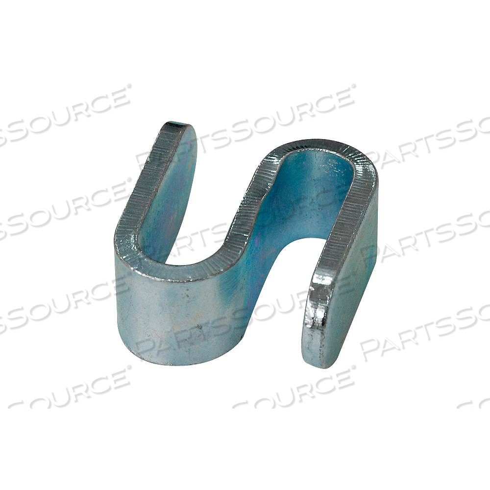 SHELF S HOOK, 1 IN X 1 1/2 IN X 1/2 IN, WIRE SHELVING, STEEL, CHROME, SILVER, 5GRP9 by Approved Vendor SHELF S HOOK, 1 IN X 1 1/2 IN X 1/2 IN, WIRE SHELVING, STEEL, CHROME, SILVER, 5GRP9 by Approved Vendor