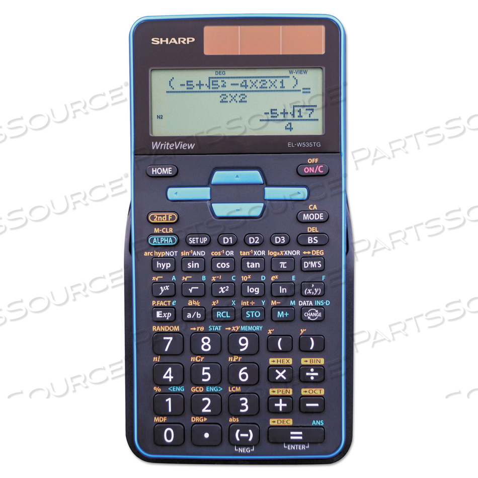 EL-W535TGBBL SCIENTIFIC CALCULATOR, 16-DIGIT LCD by Sharp Electronics Corporation EL-W535TGBBL SCIENTIFIC CALCULATOR, 16-DIGIT LCD by Sharp Electronics Corporation