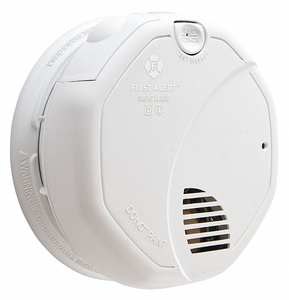 SMOKE ALARM 120V W/BATTERY BACKUP POWER/ALARM LED 85DB by BRK Brands