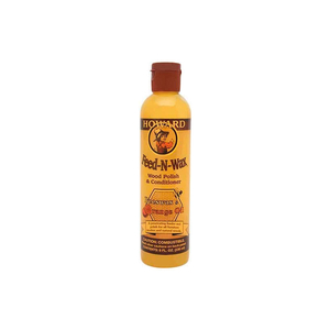 FEED-N-WAX WOOD POLISH & CONDITIONER 8 OZ. BOTTLE 12/CASE by Howard Products, Inc