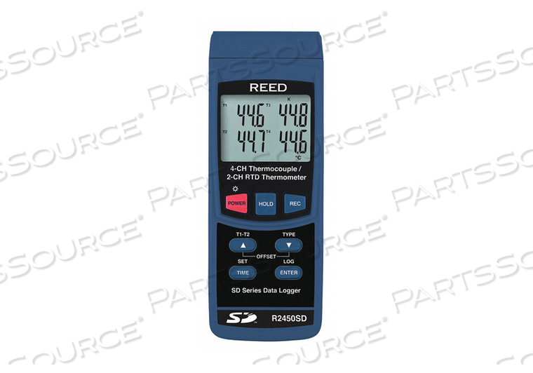 THERMOCOUPLE THERMOMETER LCD by Reed Instruments