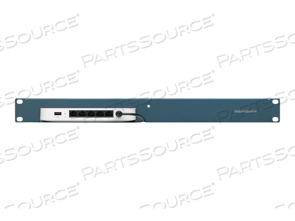 CISRACK RM-CI-T12, NETWORK DEVICE MOUNTING KIT, RACK MOUNTABLE, METALLIC BLUE, 1U, 19", FOR CISCO MERAKI GO GX20 by Rackmount.IT