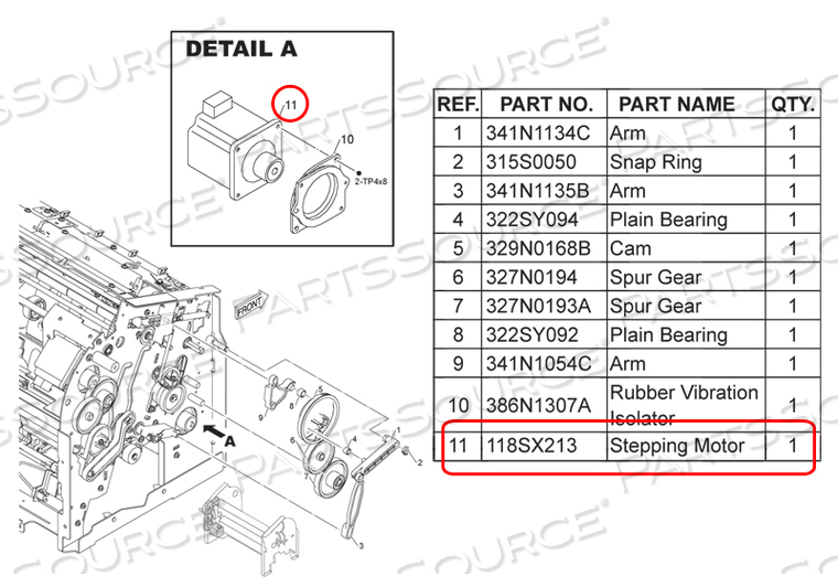 STEPPING MOTOR by FUJIFILM Healthcare Americas Corporation